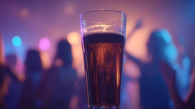 Neon Beer Glass Club Scene Nightlife Photography