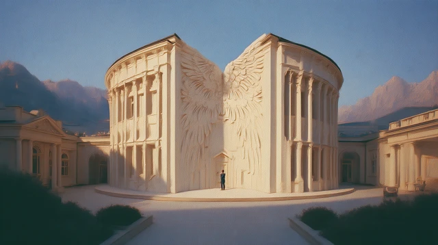 Architecture of the Heart Neoclassical Painting