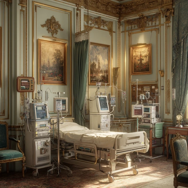 Royal Medical Room Buckingham Palace Interior