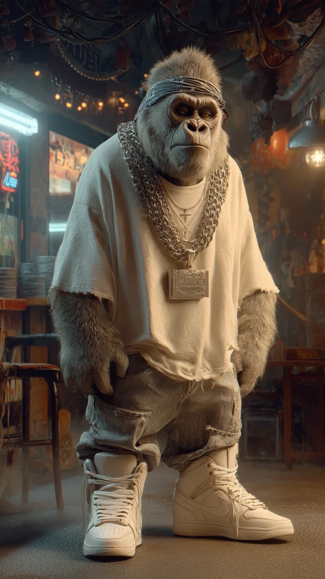 Ramen Gorilla Streetwear Art