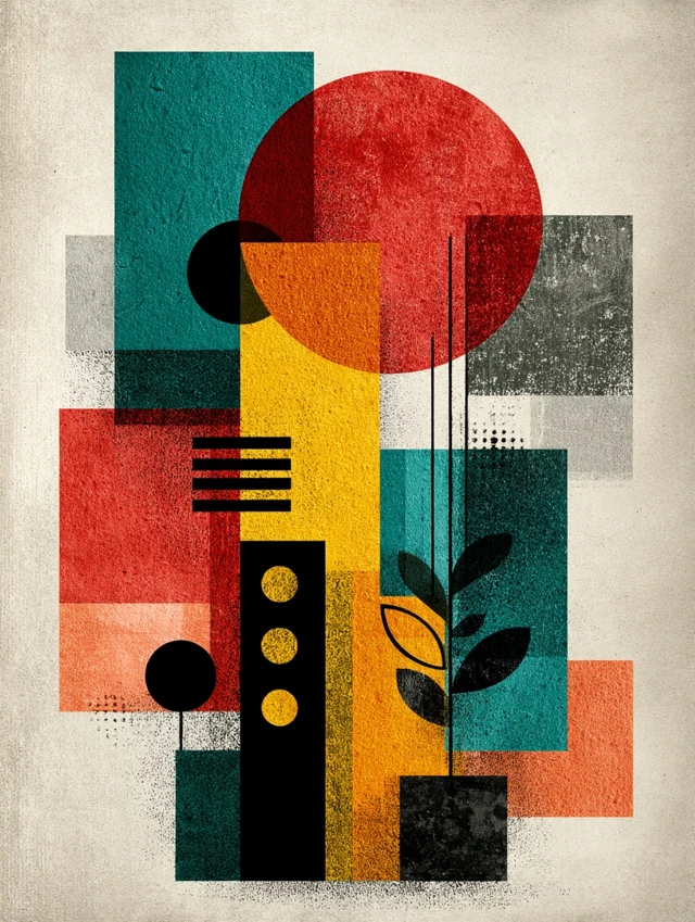 Retro Coffee Still Life Illustration