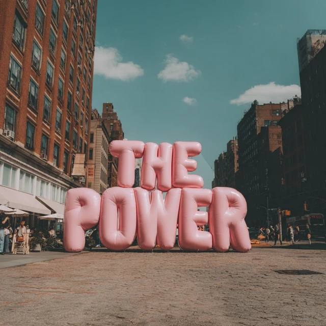 The Power NYC Street Art Aesthetic Advertising