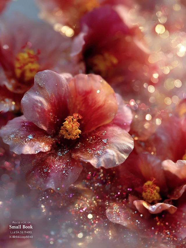 Dreamy Flowers Crystal Dust Fantasy Photo