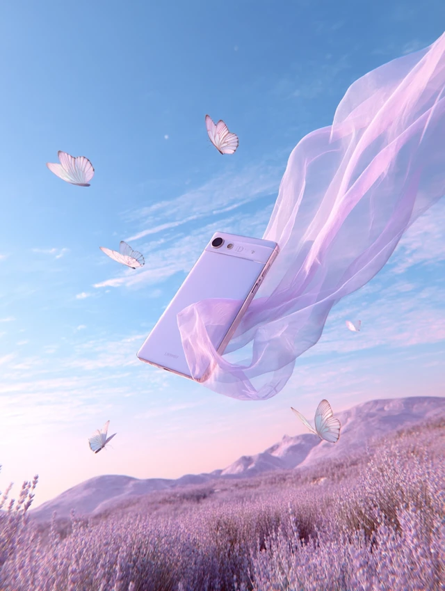 Smartphone in a Lavender Dream Dior Inspired