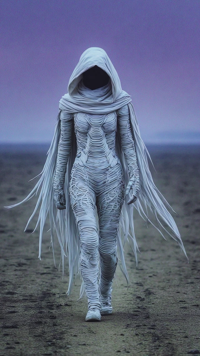 Dystopian Martian Warrior Intricate Design
