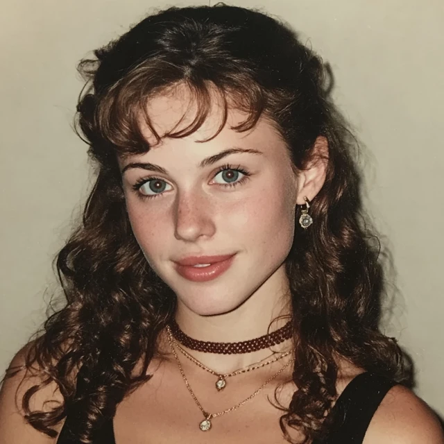 90s High School Girl Portrait