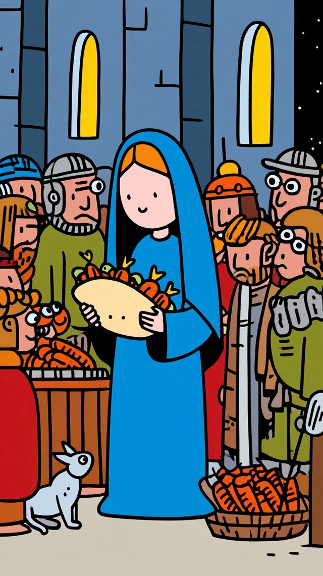 Medieval Burrito Illustration Divine Food