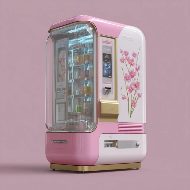 Futuristic Sanitary Napkin Vending Machine Design
