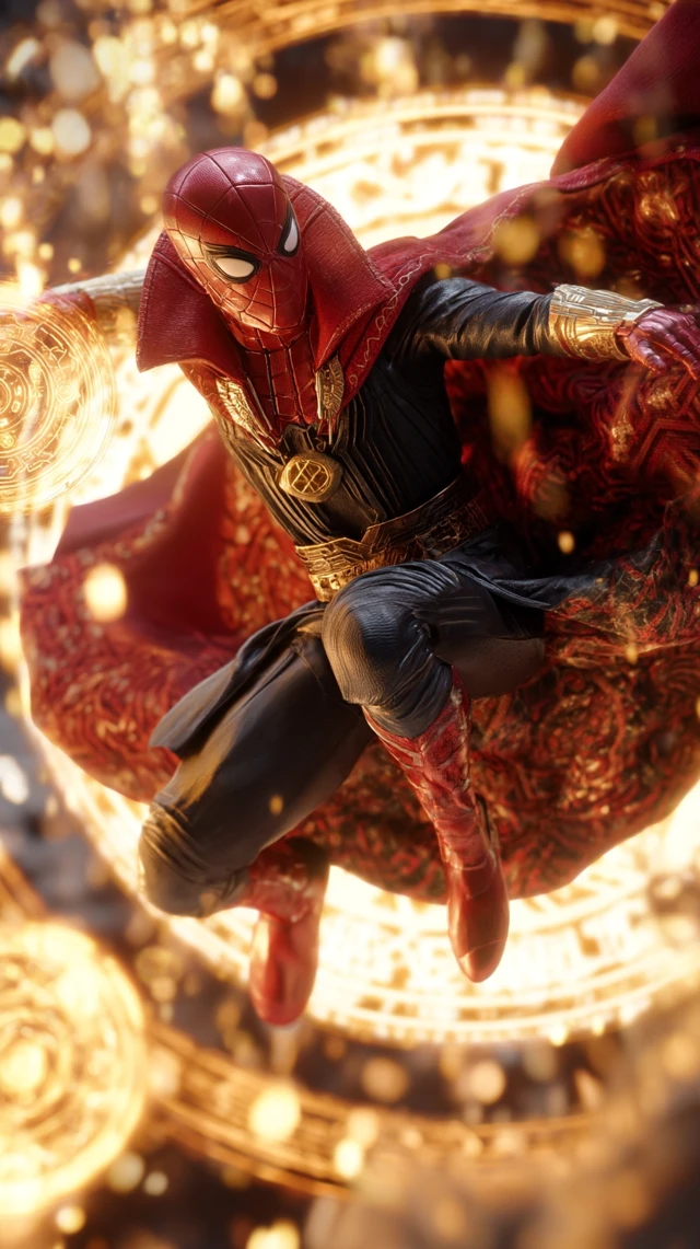 SpiderMan Doctor Strange Fusion Ultra Realistic