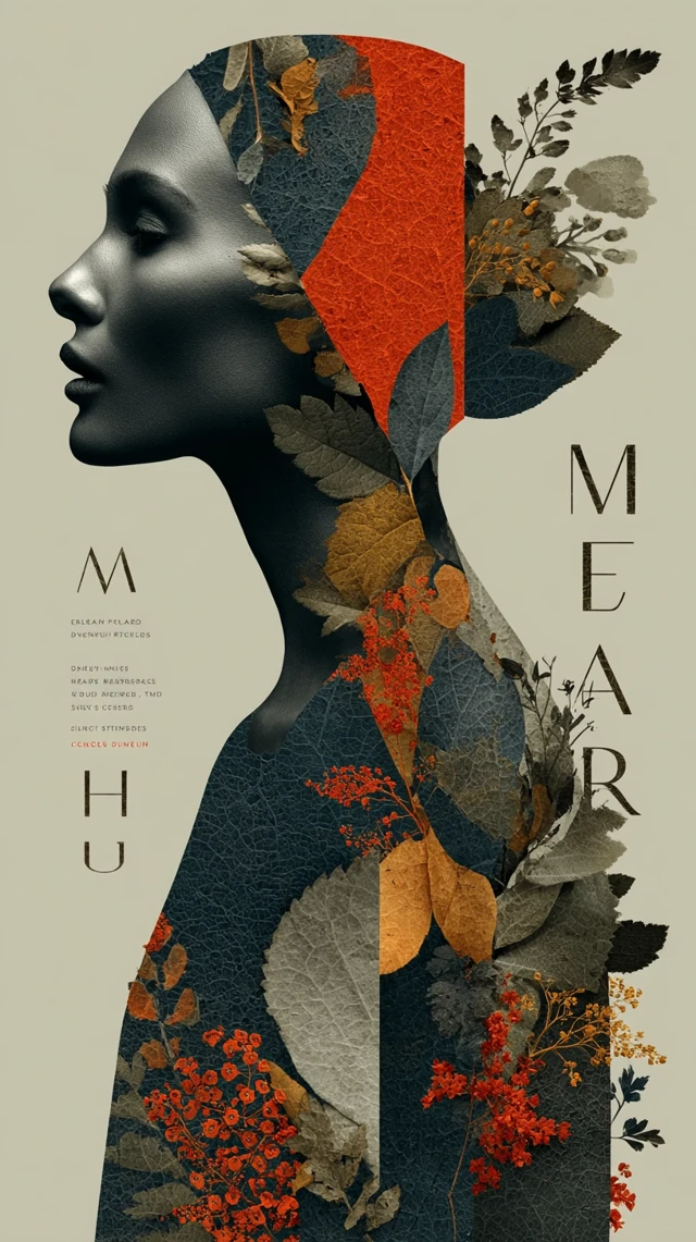 Mothers Day Poster: Elegant Art and Floral Design