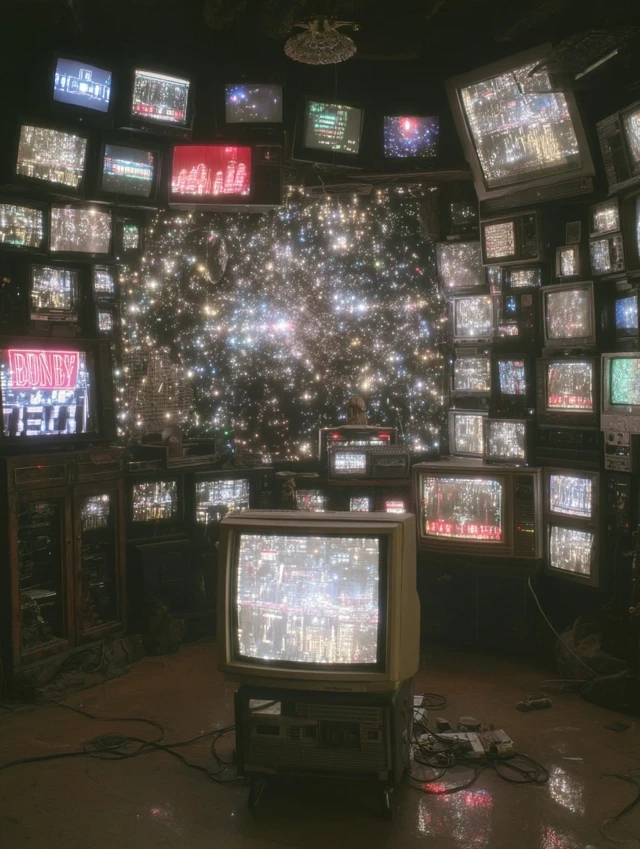 Retro SciFi Room A Journey to Knowledge