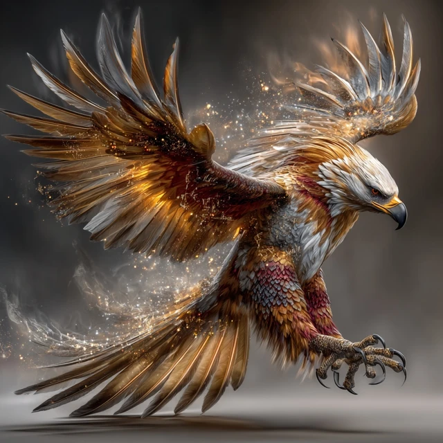 Phoenix Rising Ethereal Fantasy Art