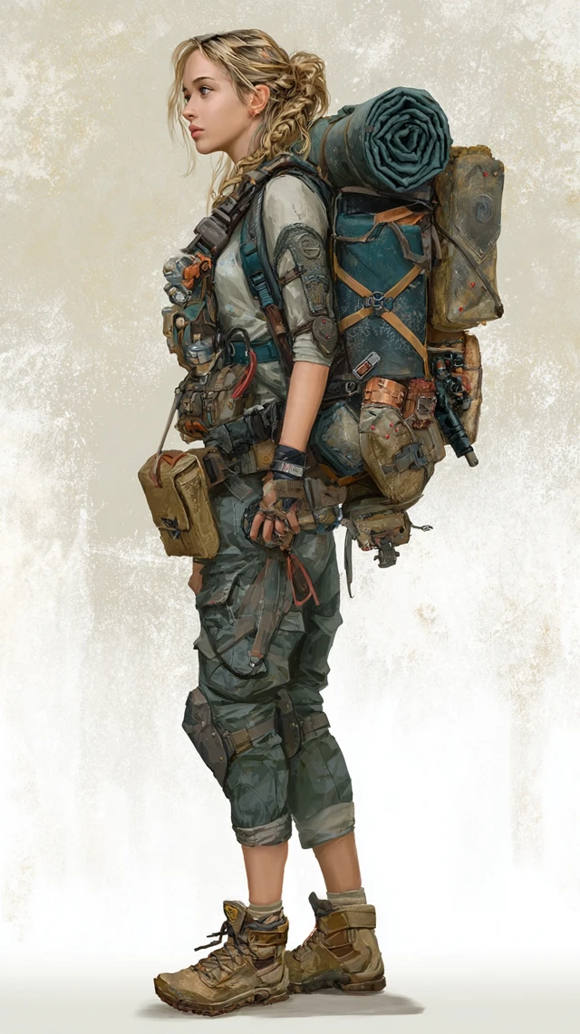 Post Apocalyptic Survivor Angelina Jolie Style