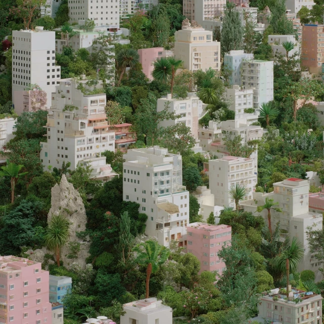 Bodys Isek Kingelez City Models Lush Greenery