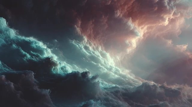 Surreal Cloudscape Dreamlike Atmosphere Abstract Art