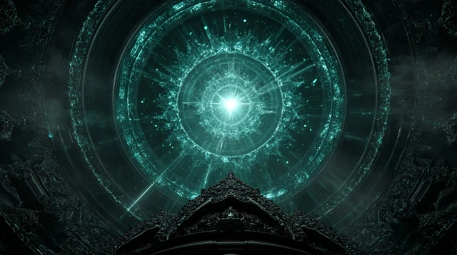 Futuristic Zen Heartbeat Psytrance Cinematic Art