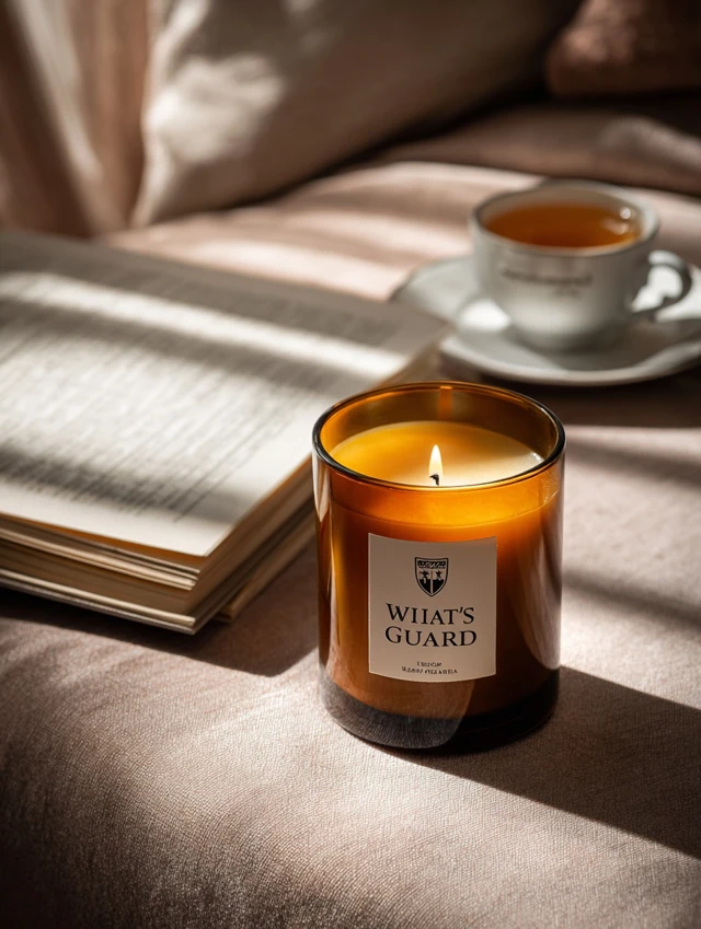 Whats Guard Candle Product Photography