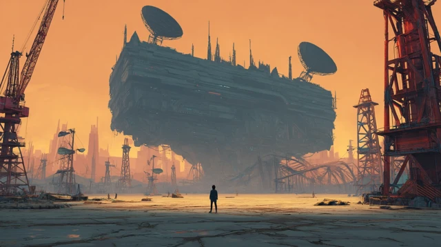 Desolate Industrial Wasteland UROK5 Relic