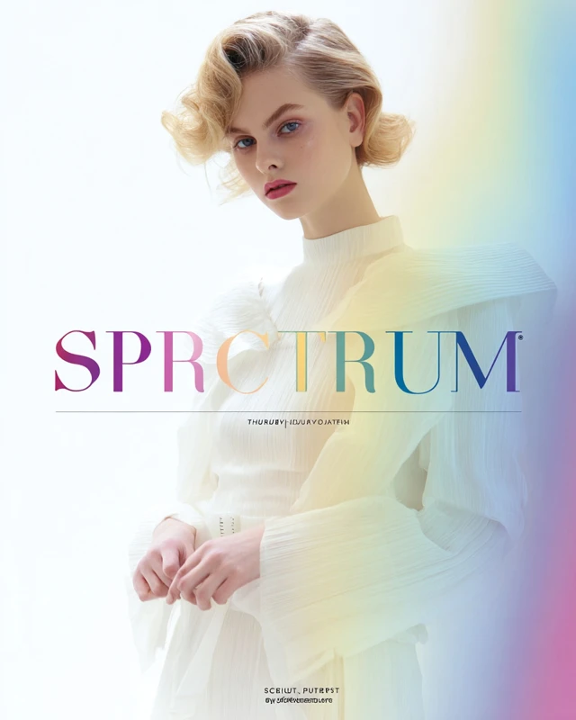 SPECTRUM Fashion Editorial Soft Pastel Colors
