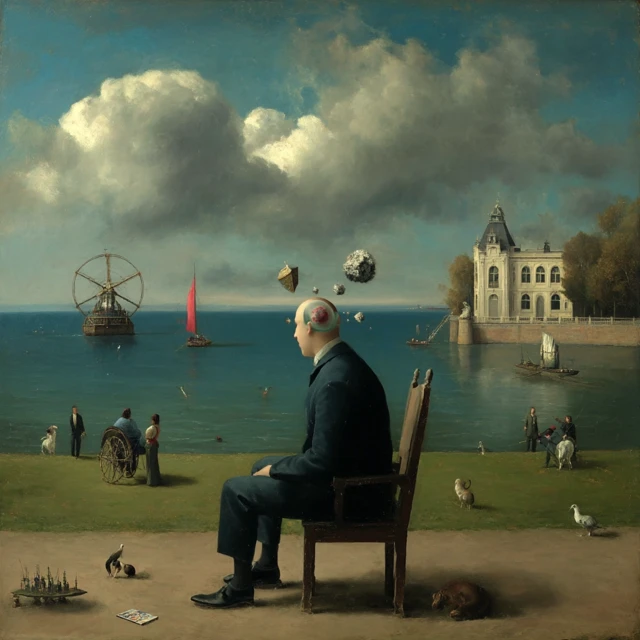 Surreal Landscape: A Philosophical Journey
