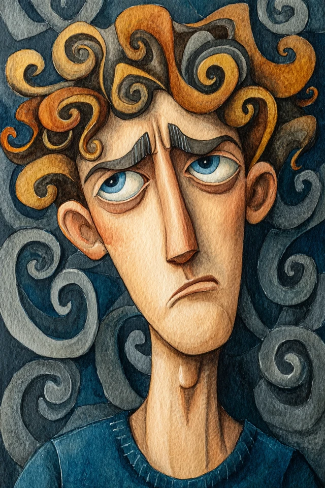 Psychology Art: Dark Triad Portrait
