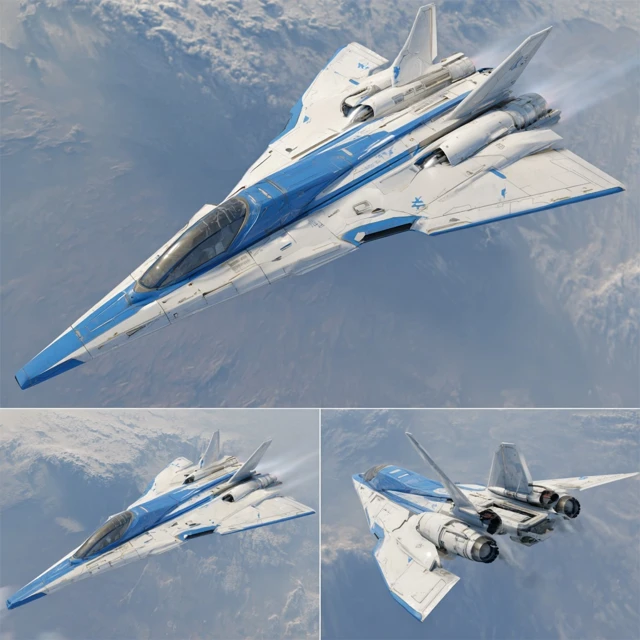 UFN F56X Hypersonic Aerospace Fighter