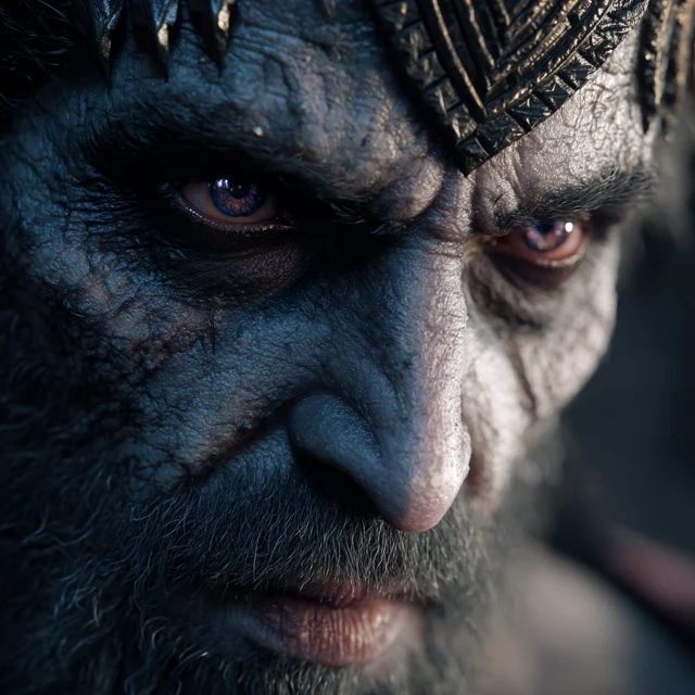 Hades God of the Underworld Cinematic Portrait