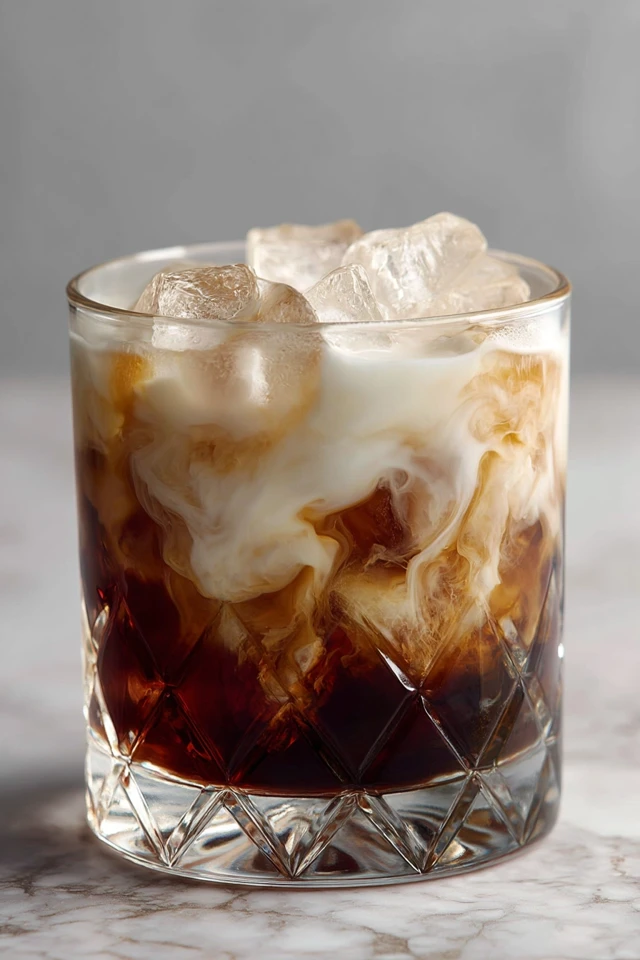 White Russian Cocktail Recipe Refreshing Drink