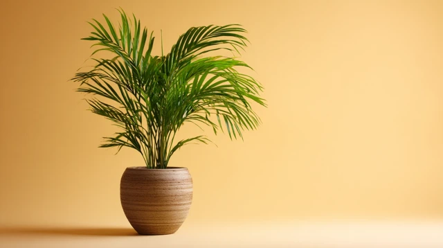 Areca Palm Pot Stock Photo Quality
