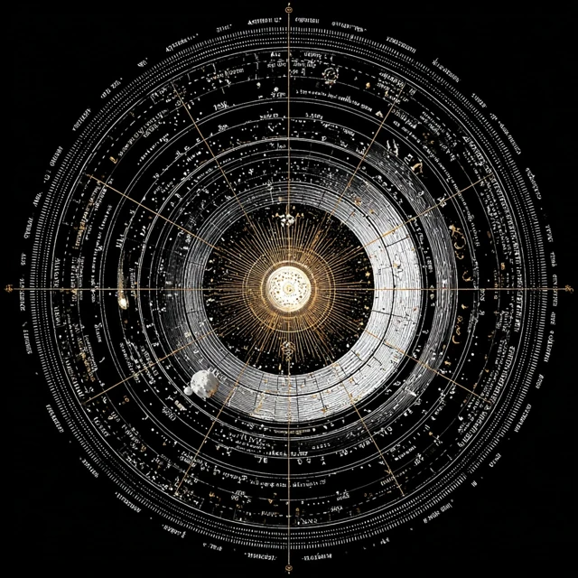 Cosmography An Ancient Celestial Diagram