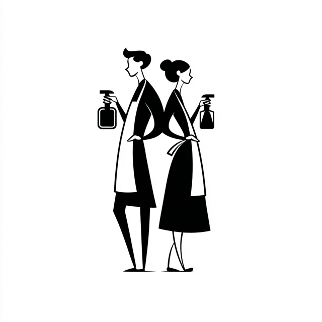 Kitchen Cleaning Experts Logo Design