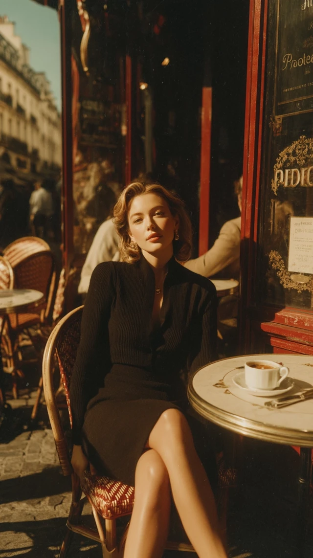 Parisian Cafe Model Timeless Elegance