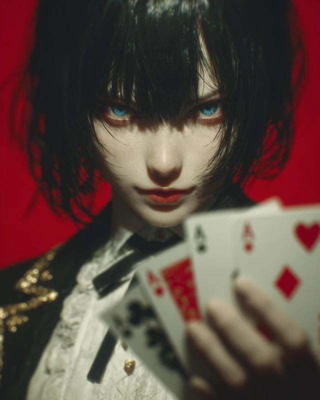 Jabami Yumeko Kakegurui Reaching Out Anime Art