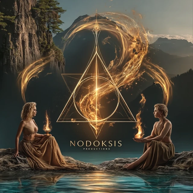 NODKOSIS PRODUCTIONS Logo Art Fantasy Design