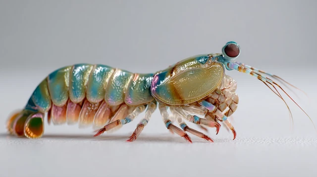 Realistic Mantis Shrimp Macro Photography 4K