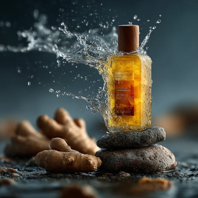 Luxury Ginger Product Photography