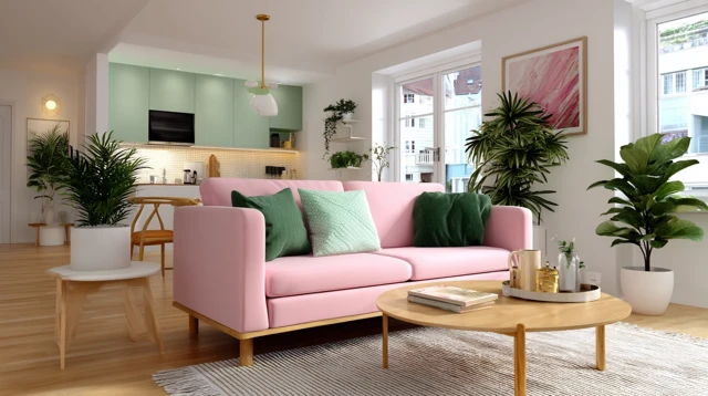 Cozy Pastel Apartment Interior Design Ideas