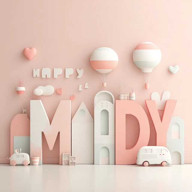 Happy Mothers Day Party Decor