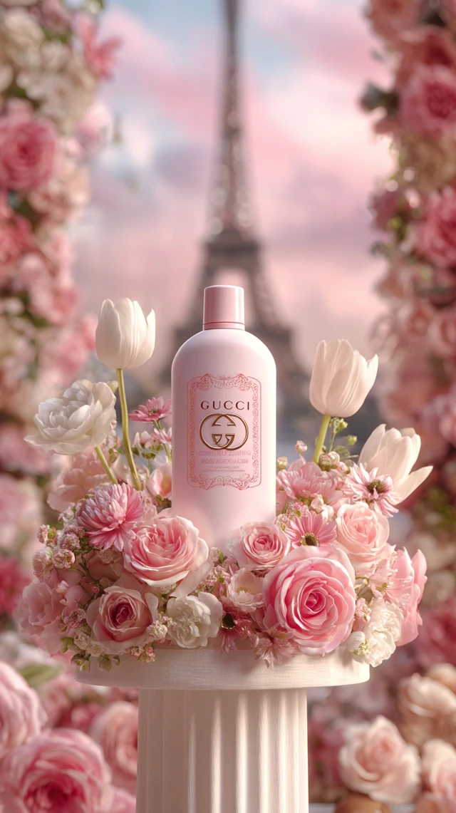 Gucci Ad Romantic Floral Laundry Detergent Paris