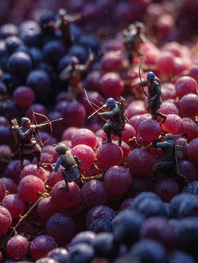 Archers Shooting Grapes Annie Leibovitz Photography