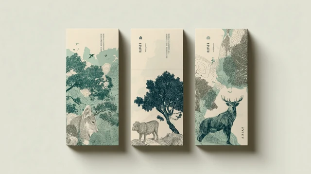 Altai Reserve Booklet Design Animals and Nature