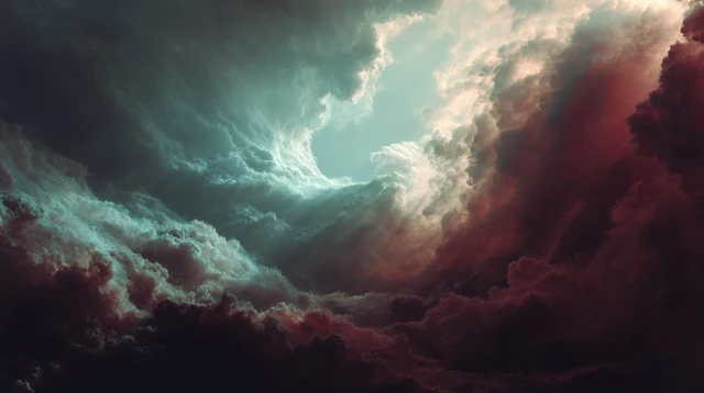 Surreal Cloudscape Dreamlike Atmosphere Abstract Art