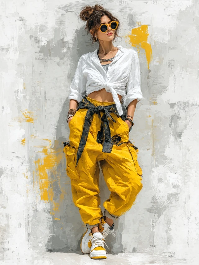 Modern Woman Digital Painting