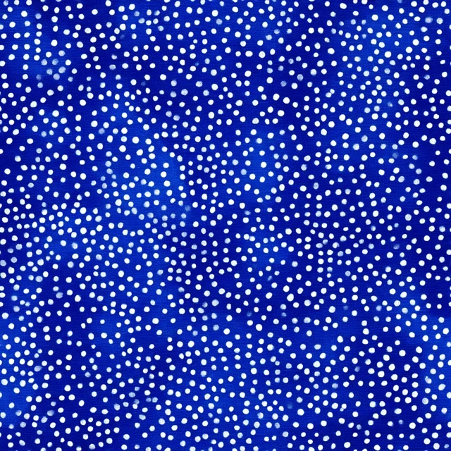 Royal Blue and White Polka Dot Pattern Whale Shark