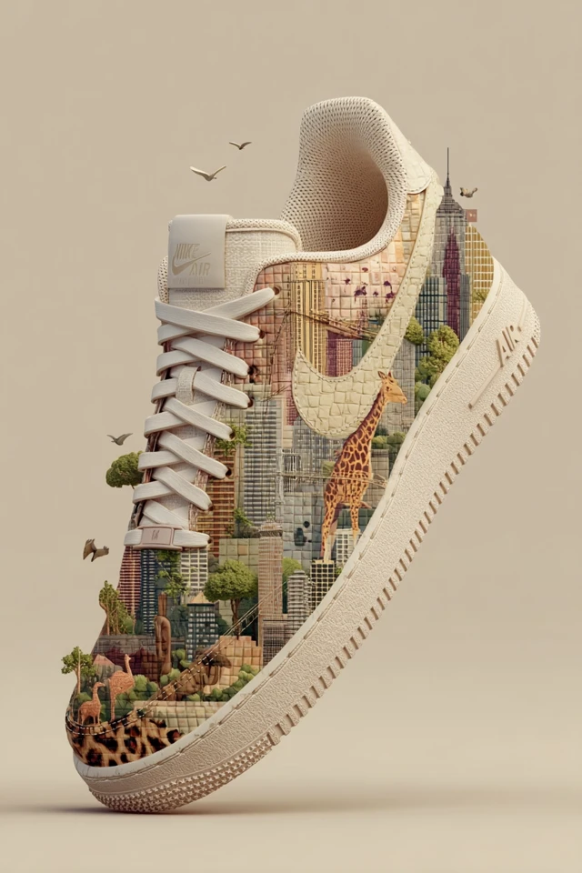 Nike Air Force 1 Brooklyn Zoo Urban Design