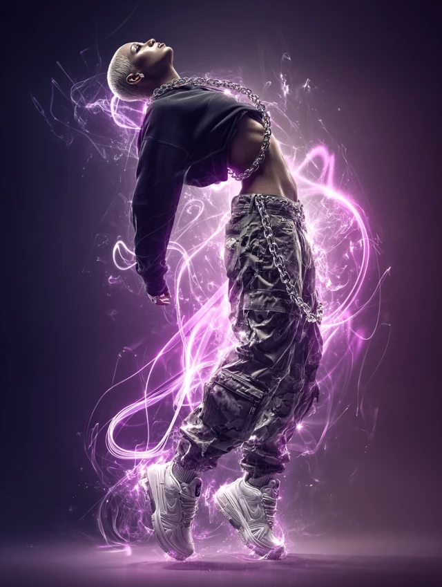 Sportswear Fashion Advertisement Featuring Young Model