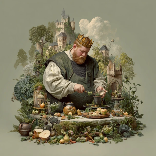 Virtuous Food King Royal Chef Cooking Feast