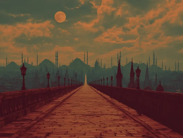 Alien City Road: Twilight on a Distant Planet