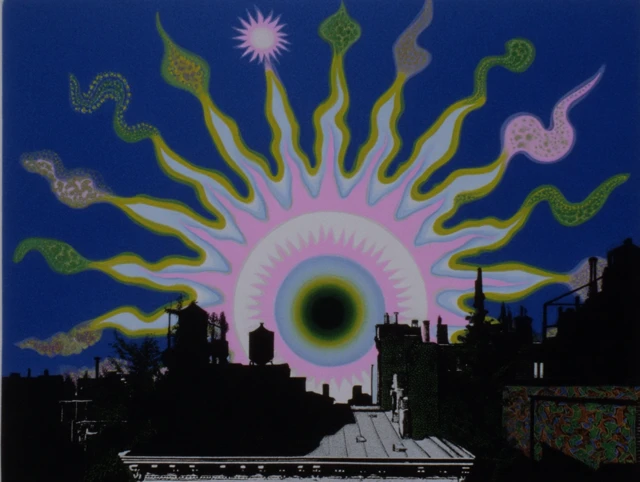 1920s NYC Solar Eclipse Art Deco