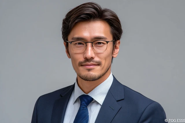 Professional Portrait of Japanese Business Executive